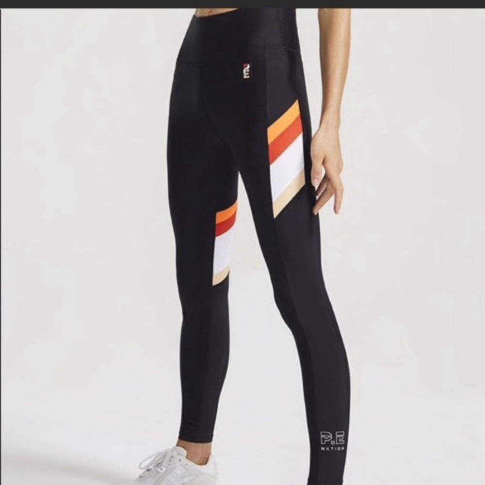 P.E. Nation x Revolve Zone Courtside High-rise Legging in Black NWT
